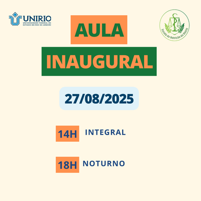 Aula Inaugural 2025.2