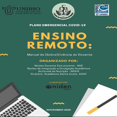 Ensino Remoto, manual de (sobre)vivência do docente (Notícias) Ensino Remoto, manual de (sobre)vivência do docente (Notícias)