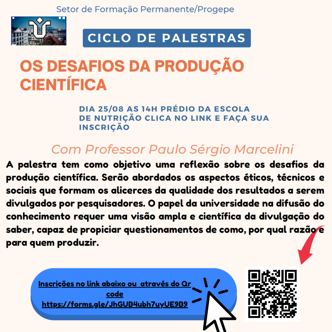 Os Desafios da Produção Científica