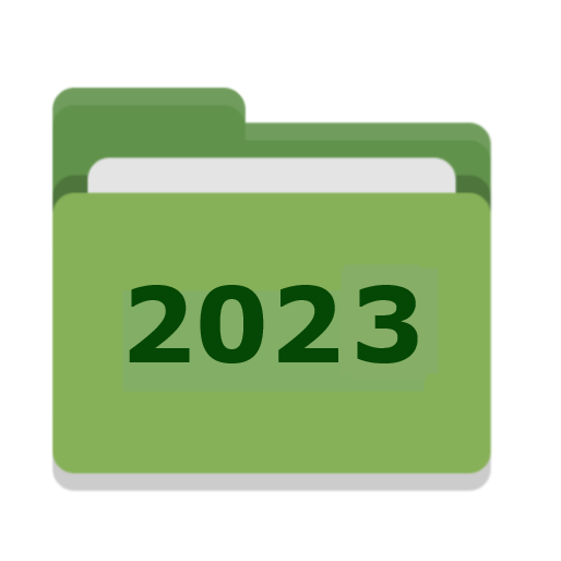 Icone pasta de Eventos 2023