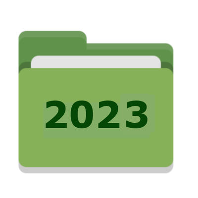 Icone pasta de Eventos 2023