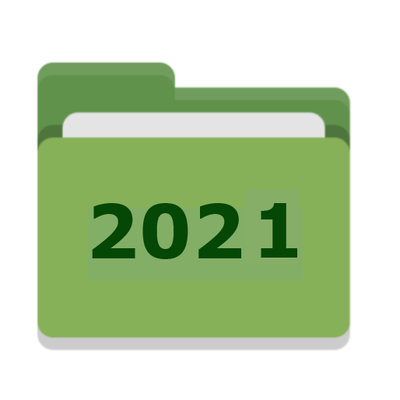 Icone pasta de eventos 2021