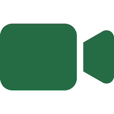 Vídeo câmera verde