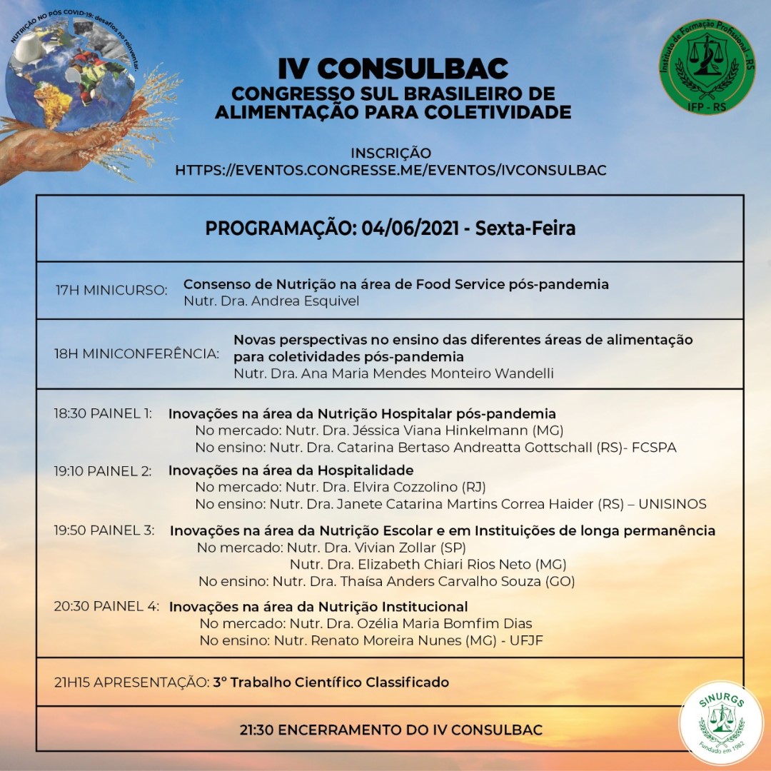 IV CONSULBAC 4 DE JUNHO DE 2021