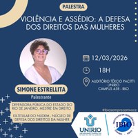 Palestra sobre Violência e Segurança da Mulher