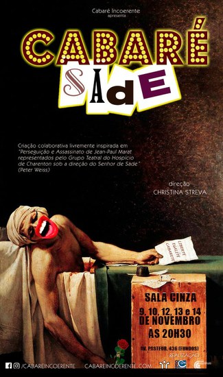 Espetáculo fica em cartaz de 9 a 14 de novembro (Imagem: Divulgação) Espetáculo fica em cartaz de 9 a 14 de novembro (Imagem: Divulgação)