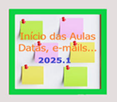 Início das Aulas 2025.1 230x200