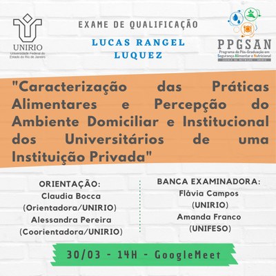 Qualificação Lucas Rangel Qualificação Lucas Rangel