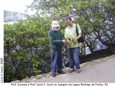 Prof Carauta e Prof Leoni