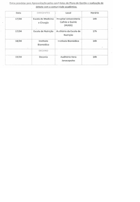 Calendário processo eleitoral 2017 cont.