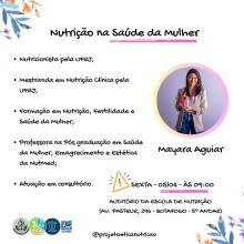 Palestras Nutrição na Saúde da Mulher