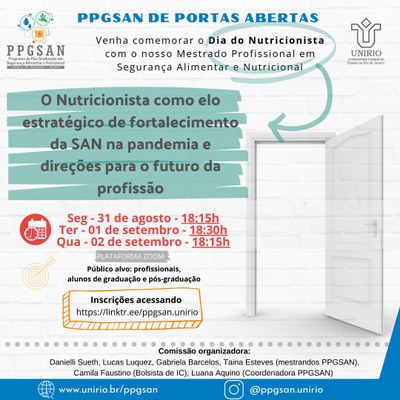 PPGSAN Evento Nutricionista 1