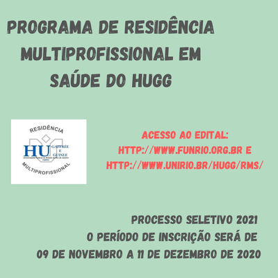 Processo Seletivo Residência HUGG