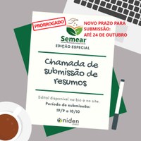 Chamada de Submissão de Resumos