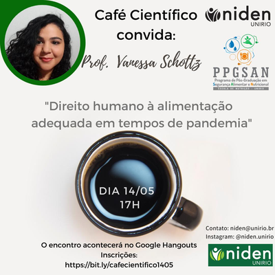 Café Científico em 14 de maio