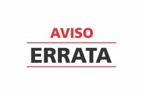 aviso de errata