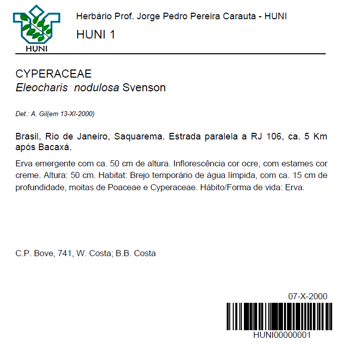 Etiqueta JABOT - HUNI 1