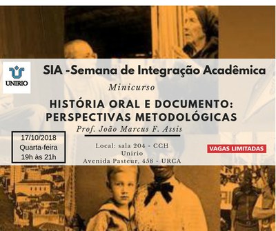 Minicurso História Oral