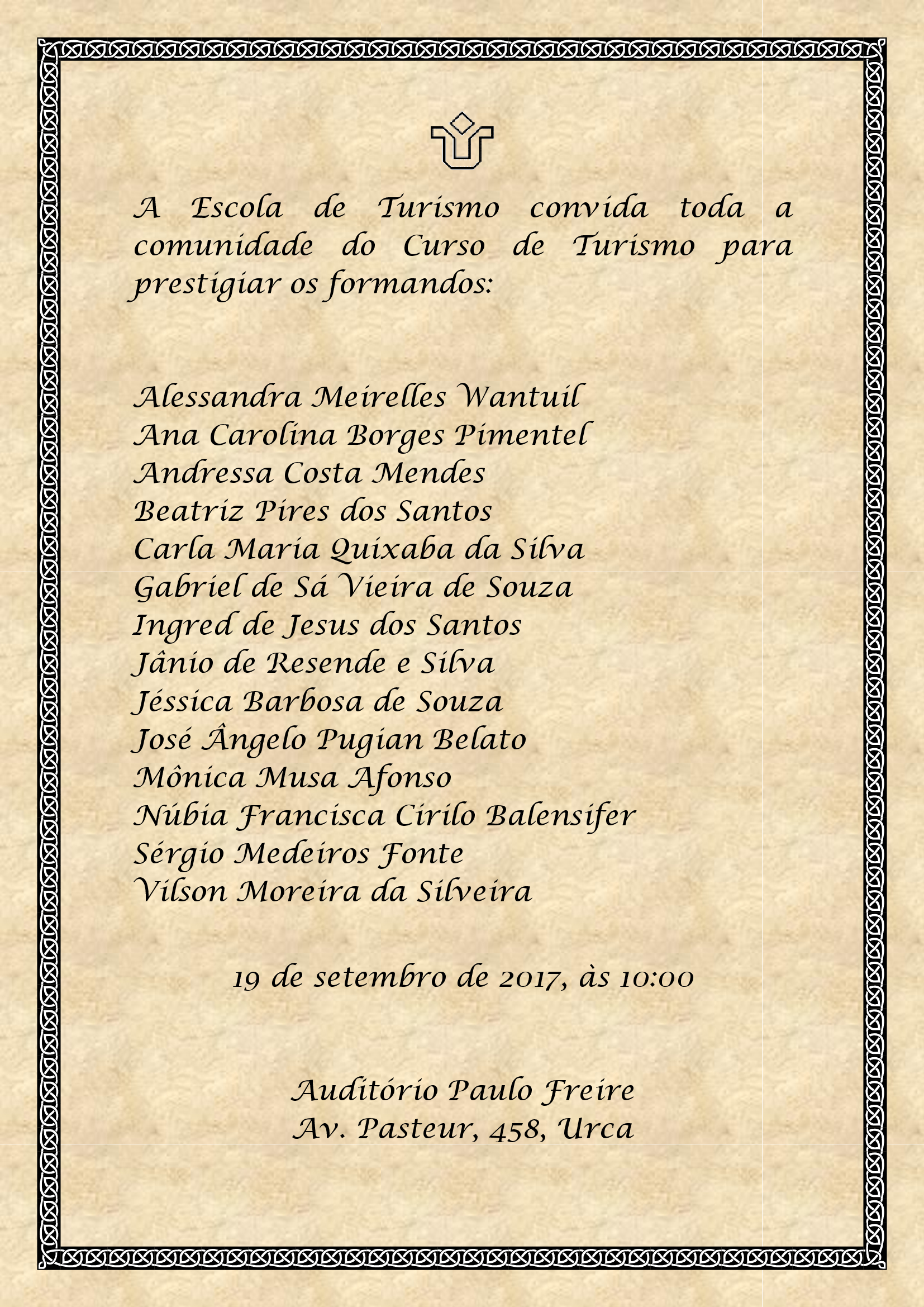 colação setembro 1