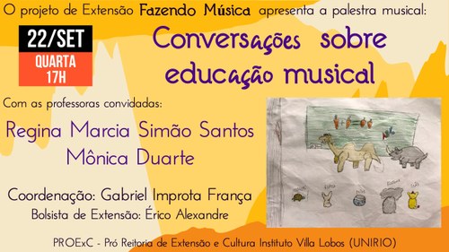 Conversas sobre educ musical Conversas sobre educ musical