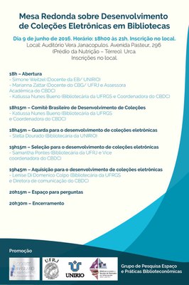 Programação completa