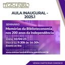 AULA INAUGURAL 2025.1 – PPG Biblioteconomia UNIRIO