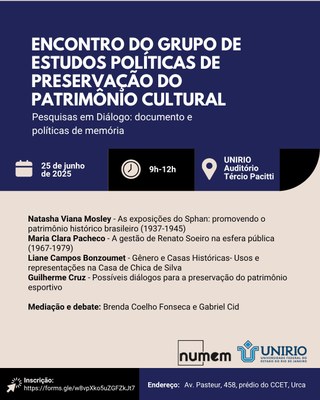 Evento Numem - 18 e 25 jun