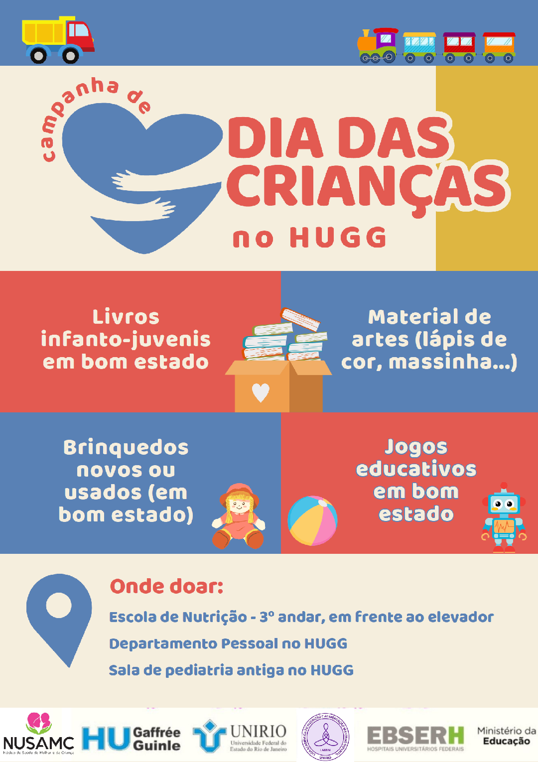 Doação HUGG Crianças 2024.2