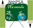logotipo NuPSA na escola 2020 logotipo NuPSA na escola 2020