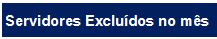 Servidores Excluídos no mês