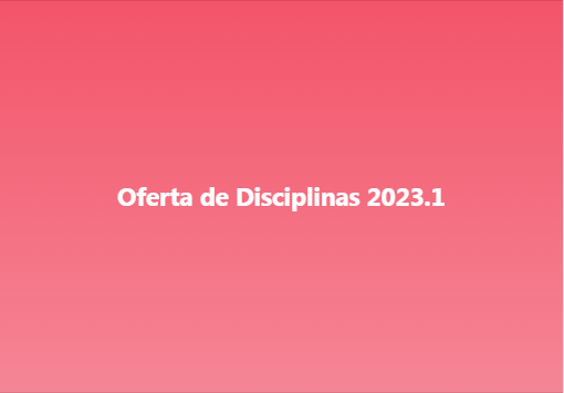 Oferta Disciplinas 2023.1 pdf