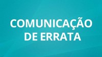 Publicada Duas Erratas do Edital NUINP 93/2024