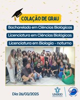 Cerimônia de colação de grau - 2024.2