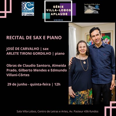 sax e piano junho