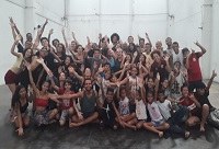 Alunos da Universidade de Michigan participam de atividades da Escola de Teatro Alunos da Universidade de Michigan participam de atividades da Escola de Teatro