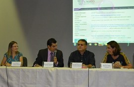 Alunos ingressantes participam da recepção unificada