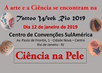 Ciência na pele: professores e estudantes da UNIRIO participam da Tattoo Week Ciência na pele: professores e estudantes da UNIRIO participam da Tattoo Week