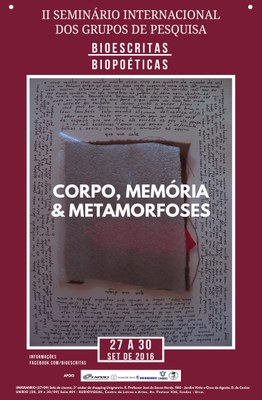 Cartaz bioescritas