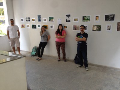 Alunos-fotógrafos (Foto: PPGBIO)