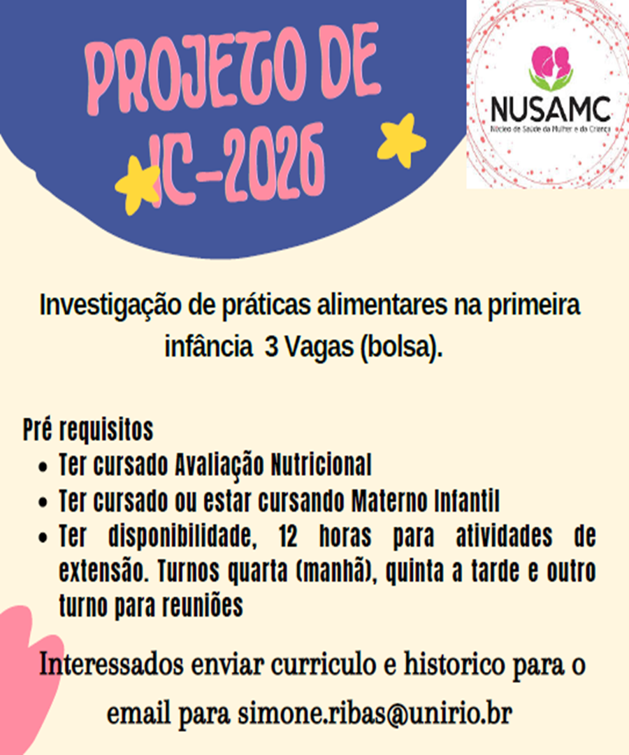 Projeto IC 2026