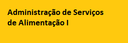 Administração de Serviços de Alimentação I Administração de Serviços de Alimentação I