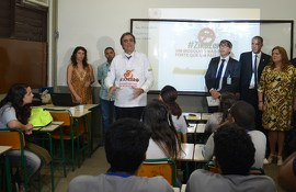 UNIRIO participa do Dia de Mobilização Nacional da Educação contra o Zika