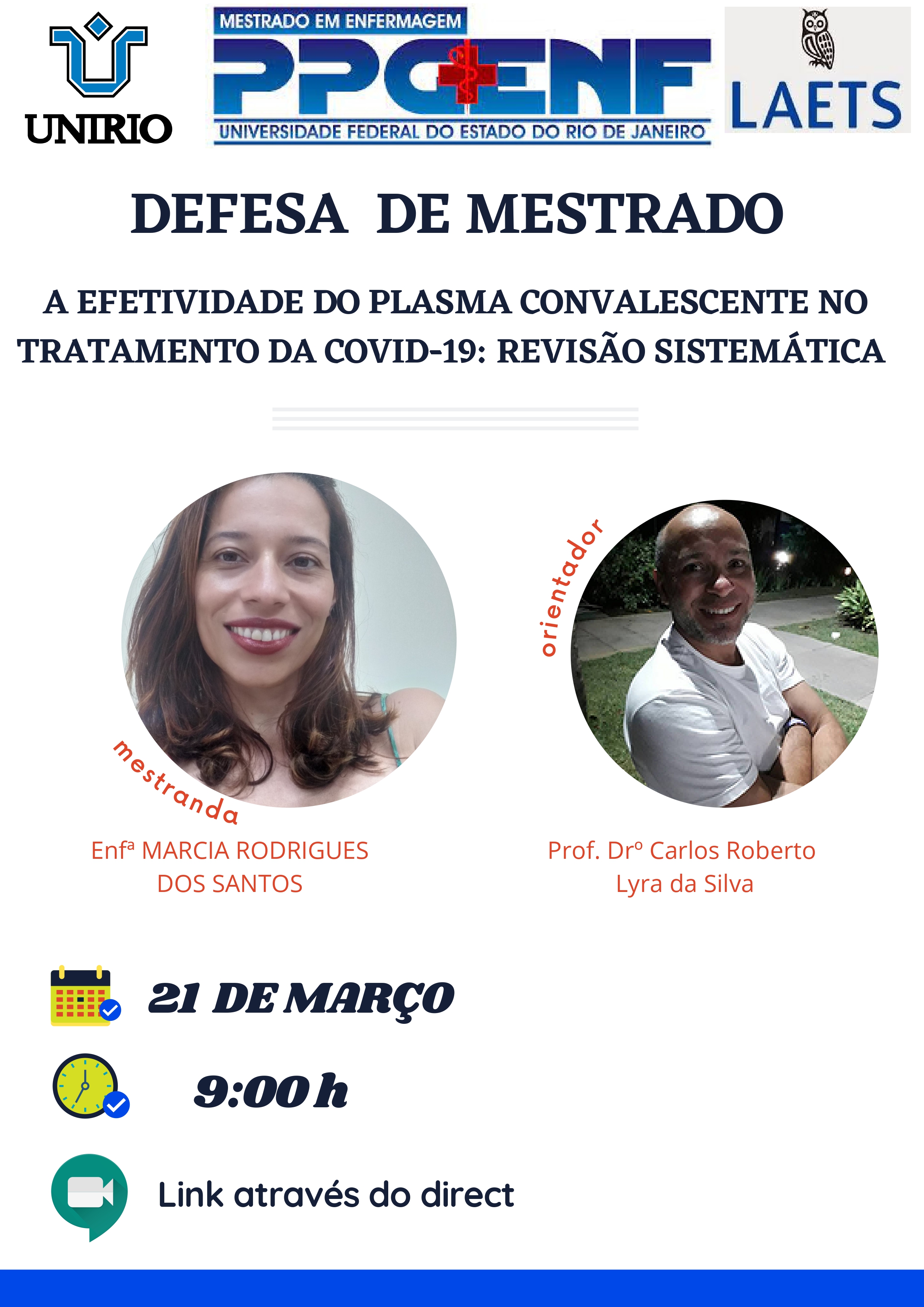 Defesa de Dissertação- Márcia Rodrigues dos Santos