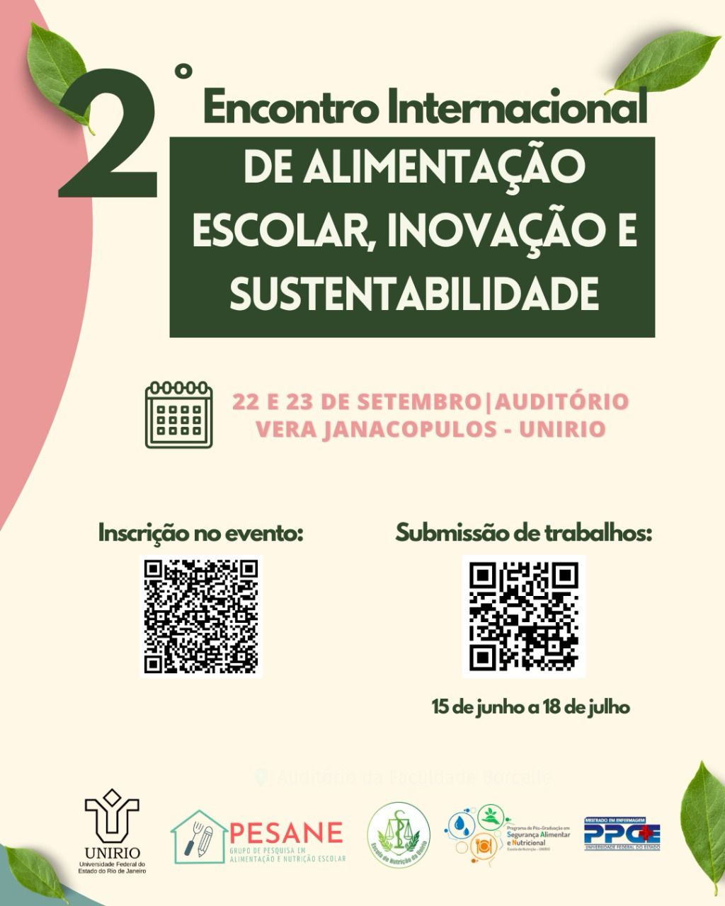 2º Encontro Internacional de Alimentação, Inovação e Sustentabilidade