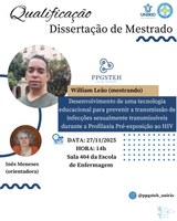 Exame de qualificação do mestrando William Leão Cardoso da Costa