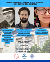 PROGEPE promove evento em homenagem ao Dia do Servidor, Da UNIRIO para a UNIRIO, com frutos da nossa Universidade   