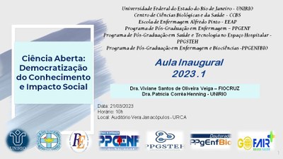 Aula inaugural 2023.1
