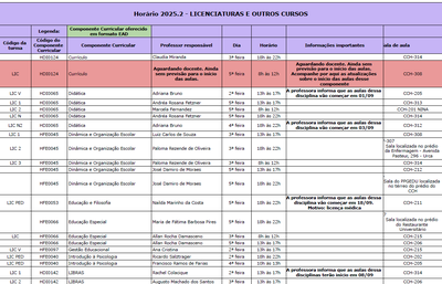 Atualização Salas de Aula Escola Educação 2025.2 Atualização Salas de Aula Escola Educação 2025.2