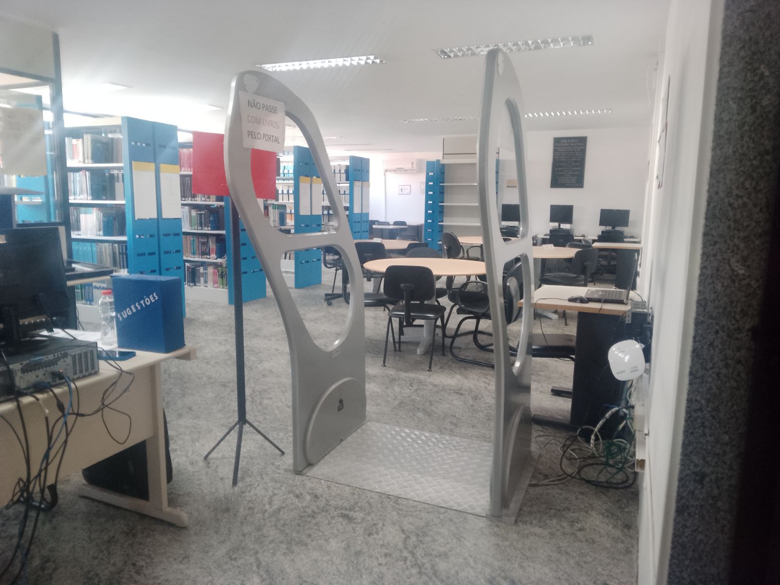 Reabertura da Biblioteca Setorial do IB