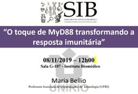 Seminários do IB debate o toque de MyD88 e a resposta imunitária